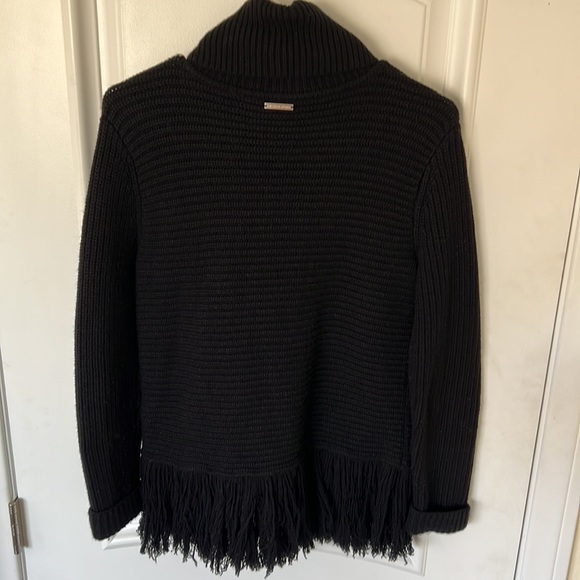Michael Kors Merino Wool and Cashmere Fringe Sweater - Picture 4 of 6